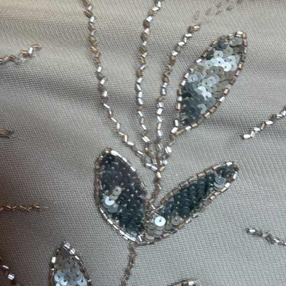 Adrianna Papell designer gown size 8 sage - Picture 4 of 5